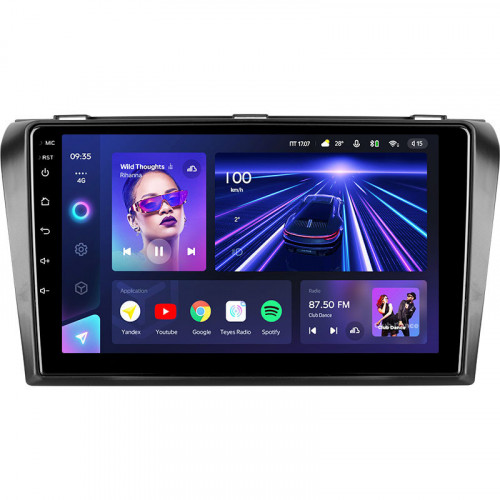 Штатная магнитола Teyes CC3 6/128 Mazda 3 1 BK (2003-2009)