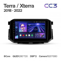 Штатная магнитола Teyes CC3 4/32 Nissan X-Terra (2018-2022)