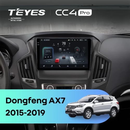 Штатная магнитола Teyes CC4 Pro 12/256 Dongfeng AX7 (2015-2019) F1