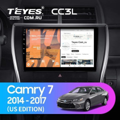 Штатная магнитола Teyes CC3L 4/32 Toyota Camry 7 XV 50 55 (2014-2017) (North America) F5
