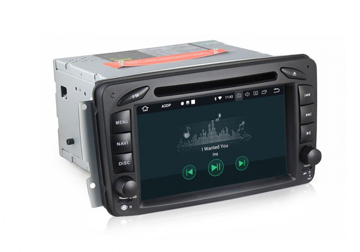 Штатная магнитола Carmedia MKD-M789-P5 Mercedes-Benz G класс W463 2001-2006