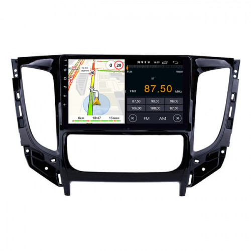 Штатная магнитола Parafar PF168FHD Mitsubishi Triton (Auto Ac, Uv Black)