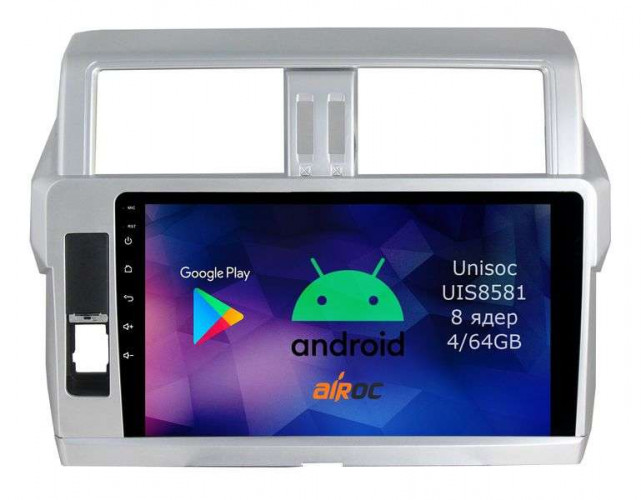 Штатная магнитола Airoc RM-1116 Toyota Land Cruiser Prado 150 2013-2017