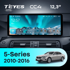 Штатная магнитола Teyes CC4 12.3" 6/64 BMW 5-Series F10 F11 (CIC) (2010-2016) Universal