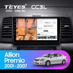 Штатная магнитола Teyes CC3L 4/32 Toyota Allion (2001-2007)