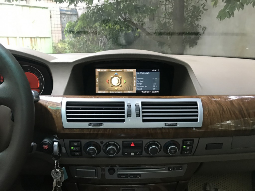 Магнитола bmw e65