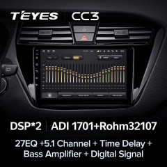 Штатная магнитола Teyes CC3 4/64 Hyundai i20 2 GB (2014-2018)