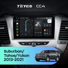 Штатная магнитола Teyes CC4 6/64 Chevrolet Tahoe K2UC (2013-2021)
