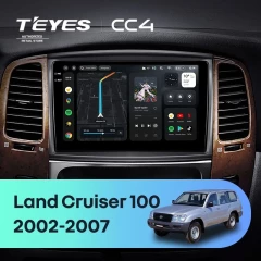 Штатная магнитола Teyes CC4 6/64 Toyota Land Cruiser LC 100 / LC 105 (2002-2007) Тип-A