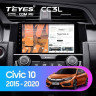 Штатная магнитола Teyes CC3L 4/32 Honda Civic 10 FC FK (2015-2020)