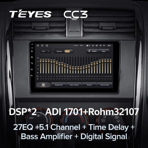 Штатная магнитола Teyes CC3 4/32 Honda Element YH (2002-2011)