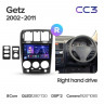 Штатная магнитола Teyes CC3 4/64 Hyundai Getz (2002-2011) Правый руль
