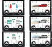 Панель управления климатом для Carmedia ZF-2011 Land Rover RR Vogue 2013-2017