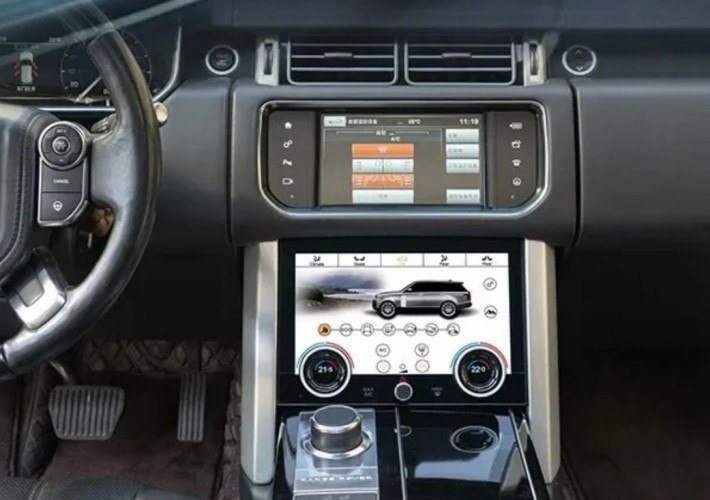 Панель управления климатом для Carmedia ZF-2011 Land Rover RR Vogue 2013-2017