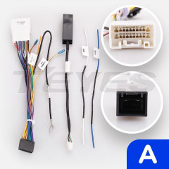 Переходная рамка Mitsubishi ASX 1 (2016-2023) Правый руль Тип-A (9")