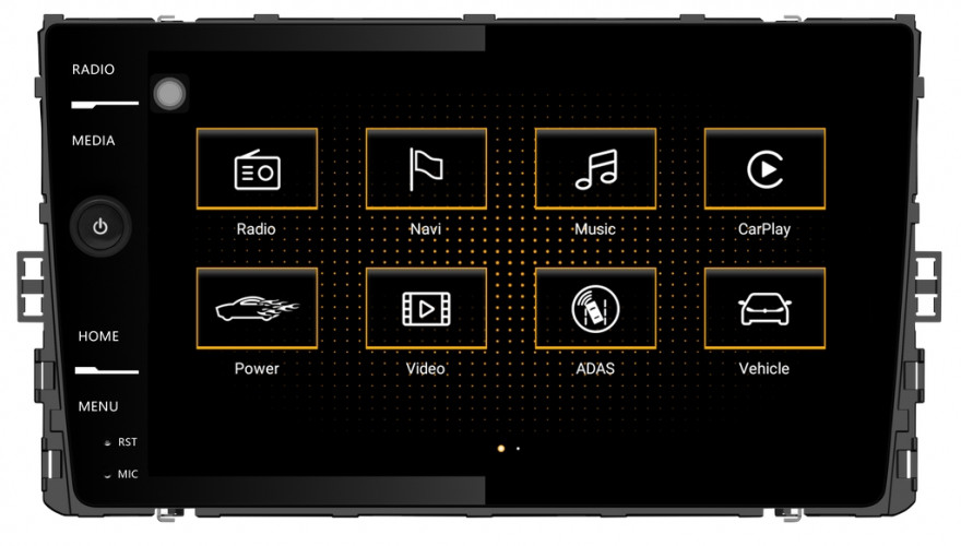 Штатная магнитола Carmedia MIB4-928-MQB Volkswagen Passat B8 2017+