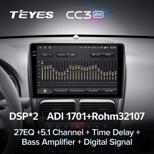 Штатная магнитола Teyes CC3 2K 360 6/128 Fiat Doblo 2 263 (2009-2015)