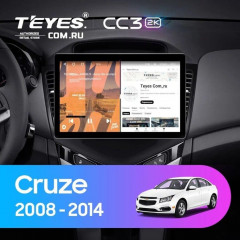 Штатная магнитола Teyes CC3 2K 4/32 Chevrolet Cruze J300 (2008-2014) (13")