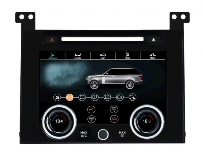 Панель управления климатом для Carmedia ZF-2003 Land Rover RR Vogue 2013-2017