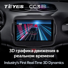 Штатная магнитола Teyes CC3 2K 4/32 Jeep Renegade (2014-2018)