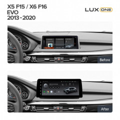 Переходная рамка BMW X5 / X6 (EVO) (2013-2020) F1 (12,3")