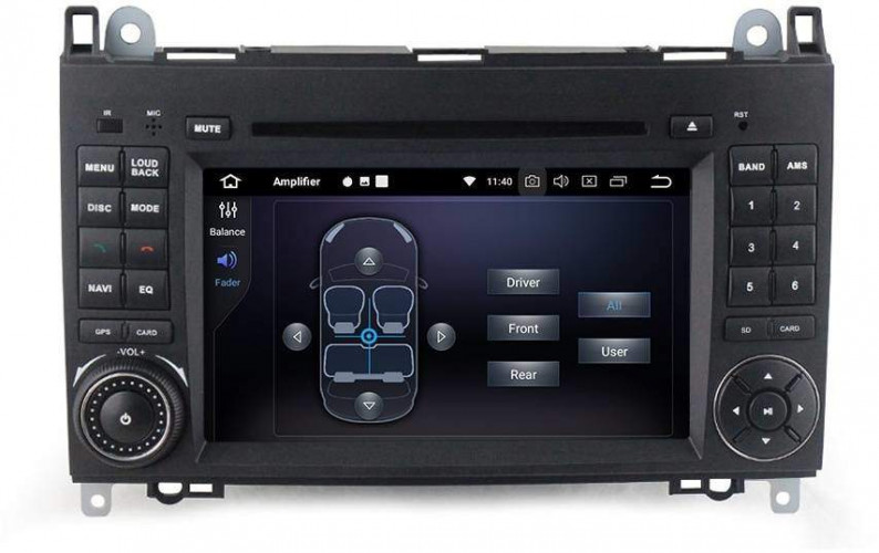 Штатная магнитола Carmedia MKD-M787-P30-8 Mercedes-Benz Sprinter 2006-2015 W906