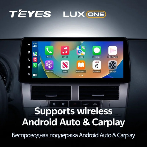 Штатная магнитола Teyes LUX ONE 4/32 Toyota Harrier XU30 (2003-2013) Тип-A