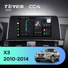 Штатная магнитола Teyes CC4 6/64 BMW X3 F25 CIC (2010-2014)