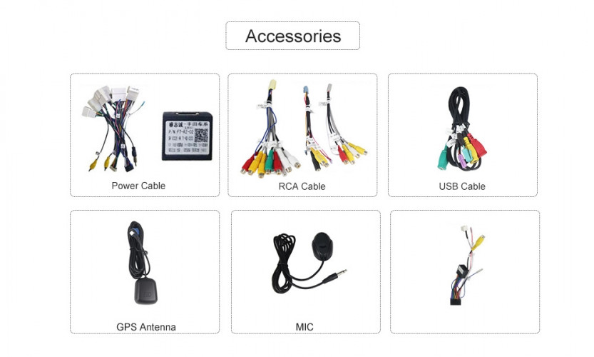 Штатная магнитола Carmedia MKD-T1048-P6 Toyota Land Cruiser Prado 150 2013-2016