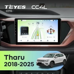 Штатная магнитола Teyes CC4L 6/64 с DTS Volkswagen Tharu (2018-2025)