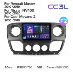 Штатная магнитола Teyes CC3L WiFi 2/32 Renault Master (2010-2019) F2