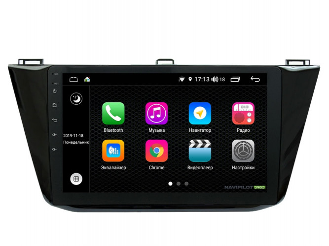 Штатная магнитола NaviPilot DROID9L 4G Volkswagen Tiguan (2016+) 10"