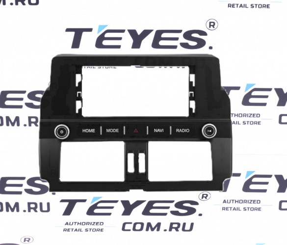 Переходная рамка Toyota Land Cruiser Prado 150 (2013-2017) F2 (12,3")
