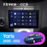Штатная магнитола Teyes CC3 4/64 Toyota Yaris XP90 (2005-2012) F1