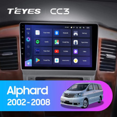 Штатная магнитола Teyes CC3 4/64 Toyota Alphard 1 H10 (2005-2008) F2