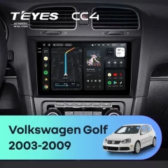 Штатная магнитола Teyes CC4 8/128 Volkswagen Golf (2003-2009)