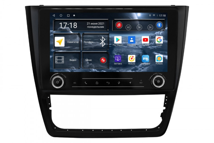 Штатная магнитола Redpower K71404 Skoda Yeti (2009-17) (комплектация с кондиционером)