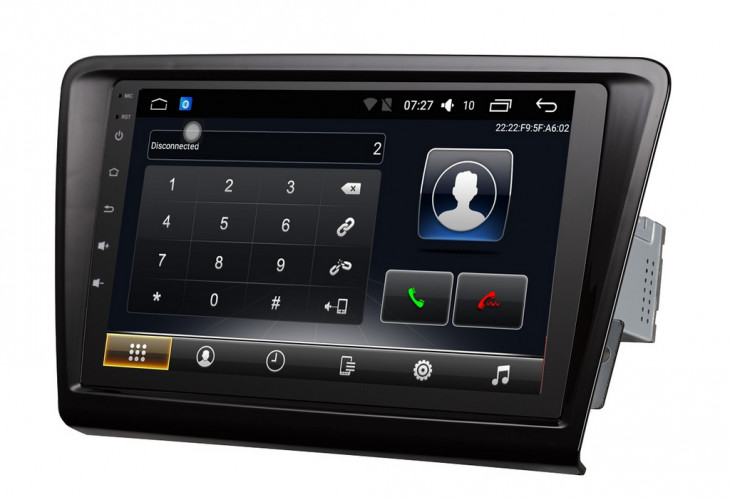 Штатная магнитола Carmedia T30-9074 Skoda Rapid PQ / MQB