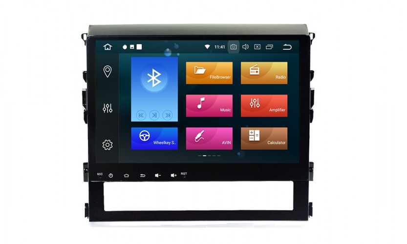 Штатная магнитола Carmedia MKD-T125-P6 Toyota Land Cruiser 200 10.2015+