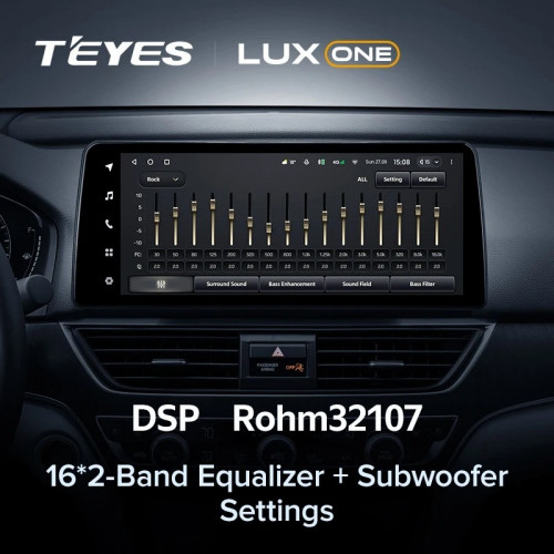 Штатная магнитола Teyes LUX ONE 4/32 Honda Accord 10 CV (2017-2023) Тип-B