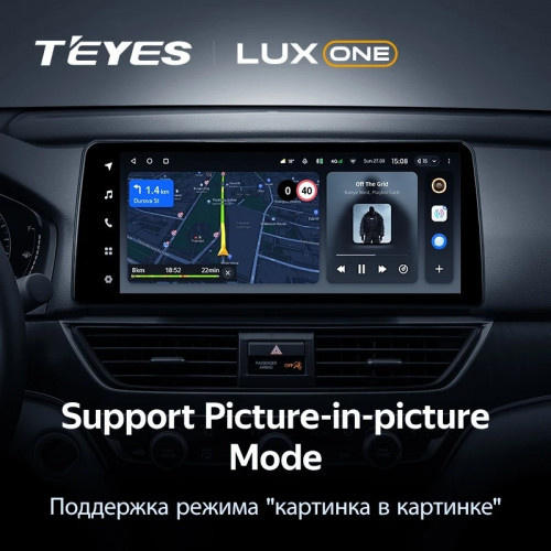 Штатная магнитола Teyes LUX ONE 4/32 Honda Accord 10 CV (2017-2023) Тип-B