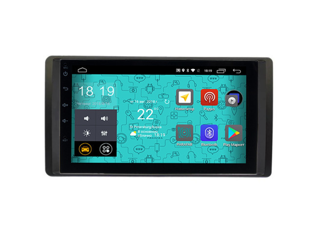 Штатная магнитола Parafar PF237Slim UAZ Patriot (2017+)