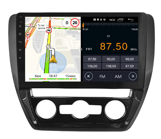 Штатная магнитола Parafar PF990UHD Volkswagen Jetta 2016