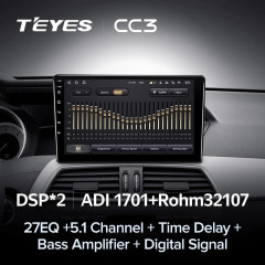 Штатная магнитола Teyes CC3 4/32 Mercedes-Benz C-Class W204 C204 S204 (2011-2015)