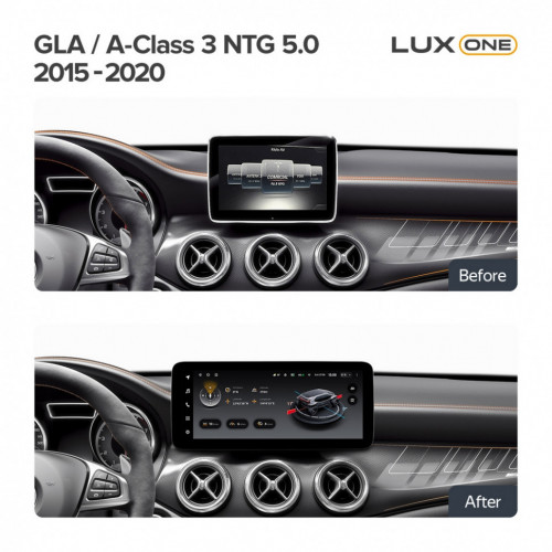 Штатная магнитола Teyes LUX ONE 6/128 Mercedes-Benz GLA-Class X156 (NTG 5.0) (2015-2020)