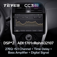 Штатная магнитола Teyes CC3 2K 4/64 Nissan Sunny (2014-2019) F1