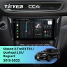 Штатная магнитола Teyes CC4 6/64 Nissan Qashqai 2 J11 (2013-2022) F3 Тип-AB