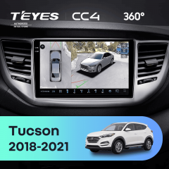 Штатная магнитола Teyes CC4 360 6/64 Hyundai Tucson (2018-2021)