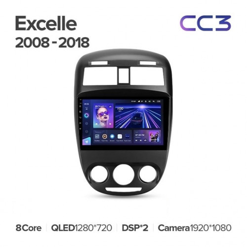 Штатная магнитола Teyes CC3 4/64 Buick Excelle (2008-2018)