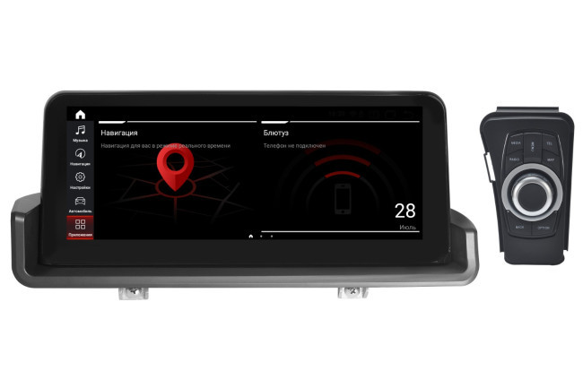 Штатная магнитола Parafar PF5273i BMW 3 серия E90 / E91 / E92 / E93 (врезается в торпедо с IDrive) (2005-2012)